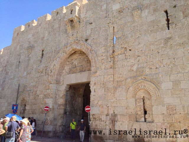 Сионские ворота в Иерусалиме