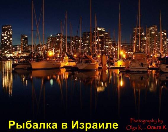 места где можно ловить рыбу в Израиле