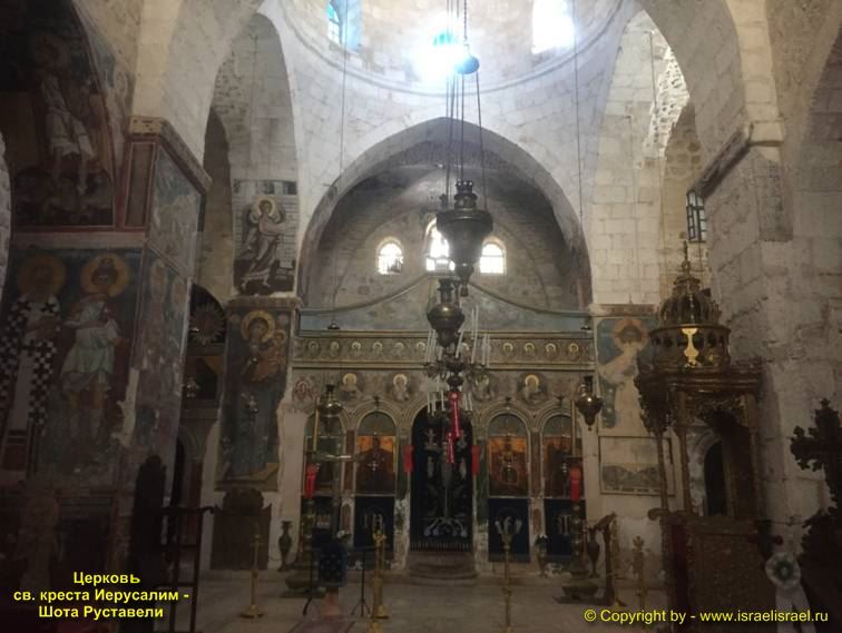 В Иерусалиме икона святого креста