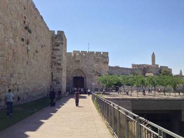 Яффские ворота Иерусалим